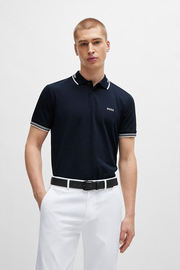 ΜΠΛΟΥΖΑ POLO BOSS - 402 ΜΠΛΕ